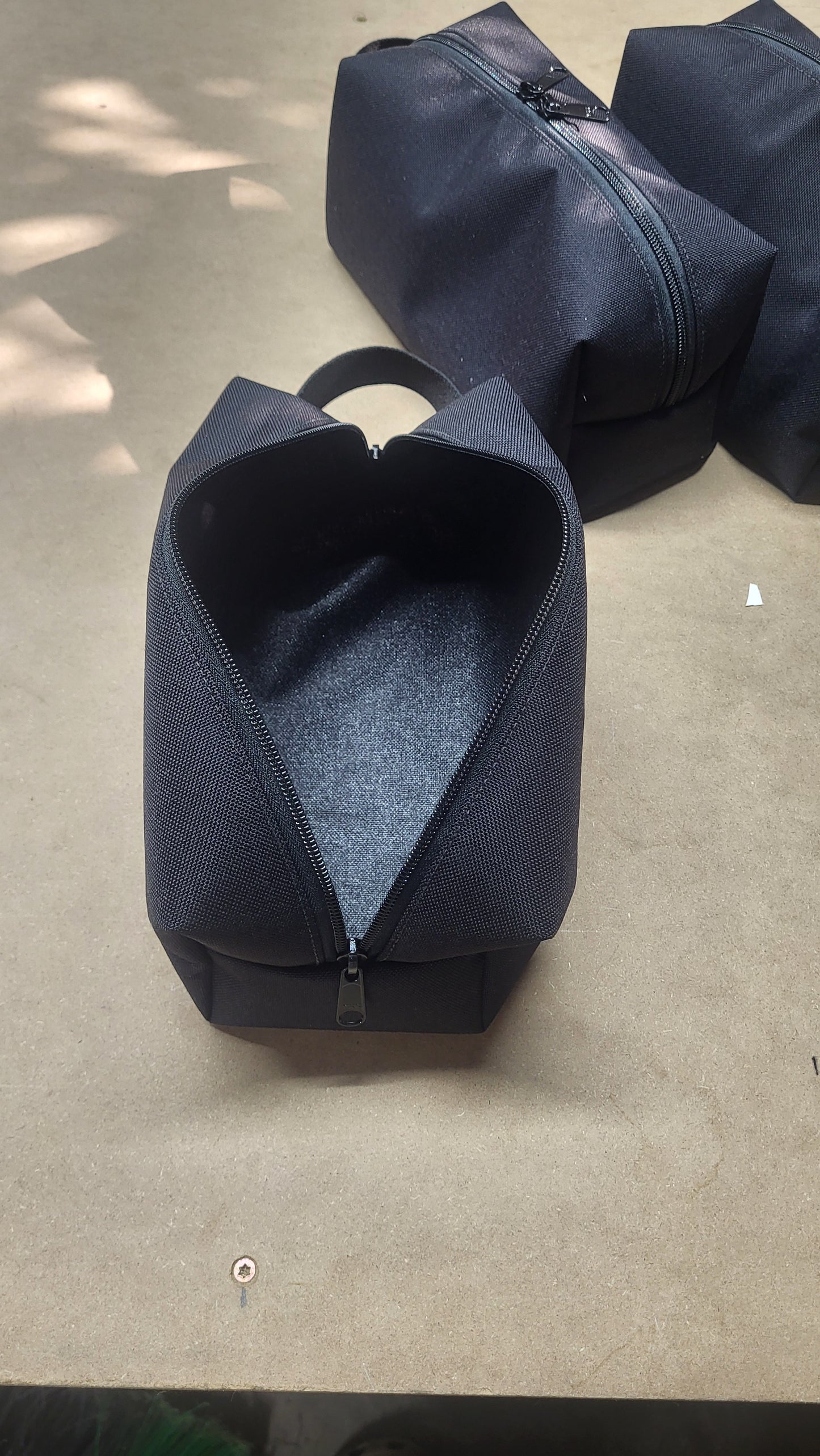 Large zippered pouch